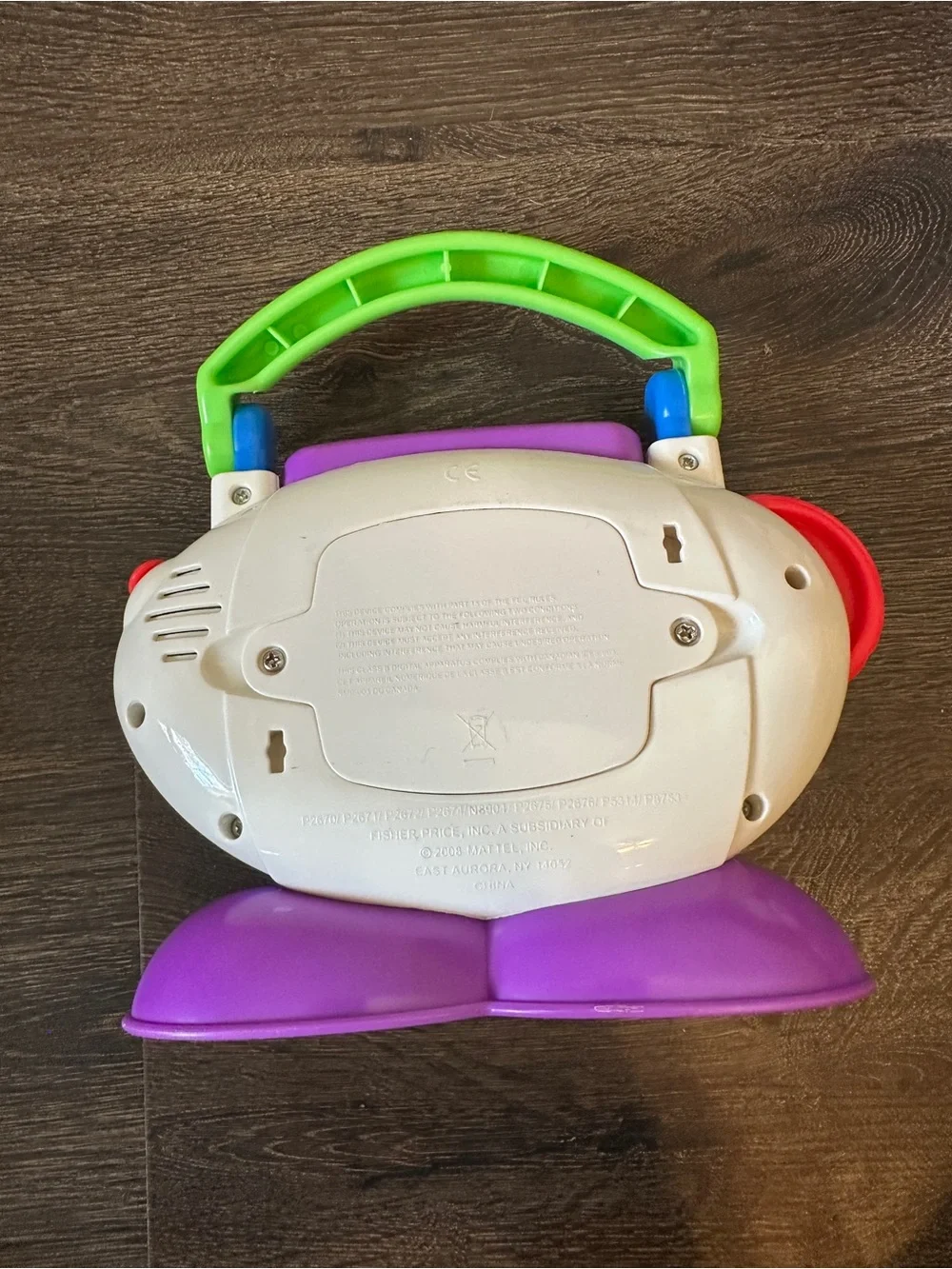 Fisher-Price Laugh & Learn Sing-with-Me CD Player Music Toy  3 Disk Complete
